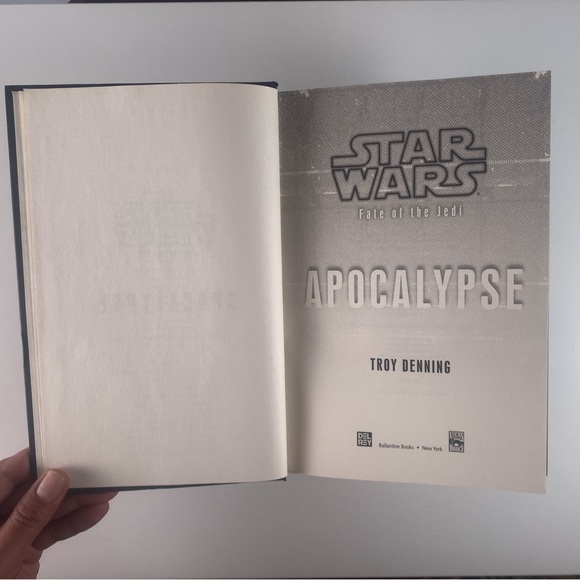2/$30 -  Star Wars - Fate of the Jedi - Apocalypse by Troy Denning - Picture 6 of 12